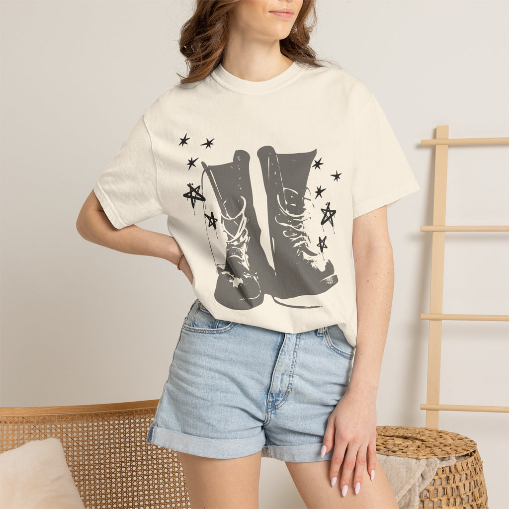 Grunge Boots Tshirt