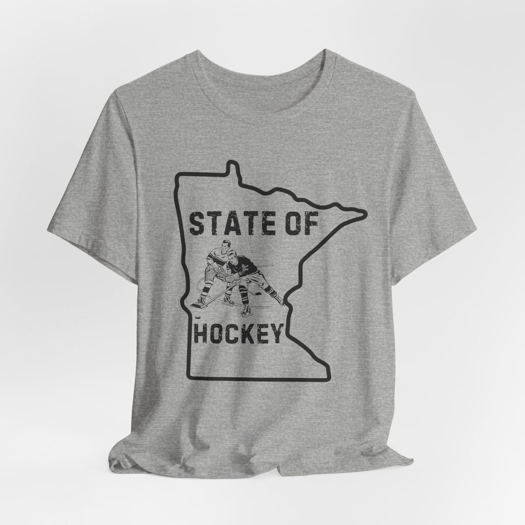Minnesota State Of Hockey Tshirt