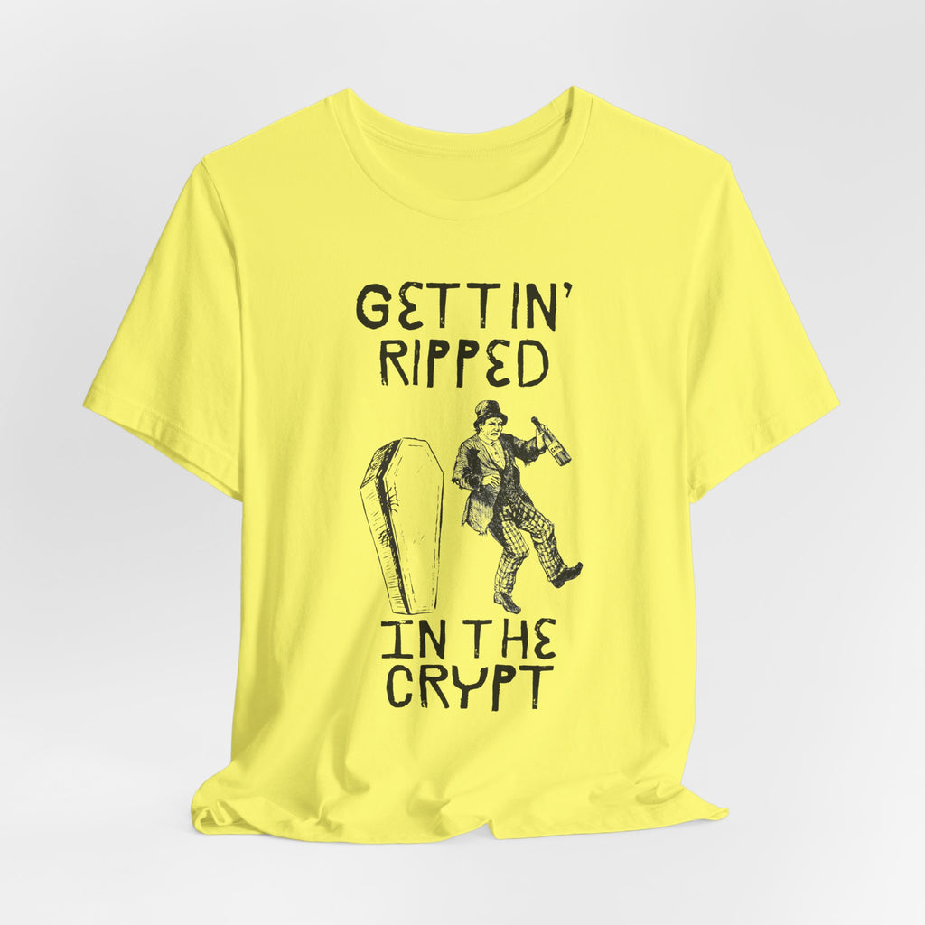 Gettin’ Ripped In The Crypt Halloween Tshirt