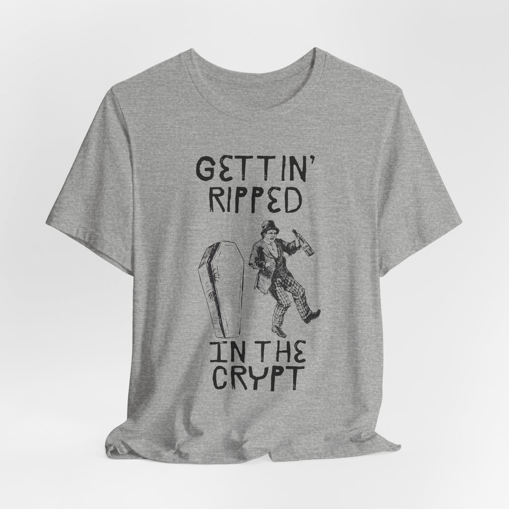 Gettin’ Ripped In The Crypt Halloween Tshirt