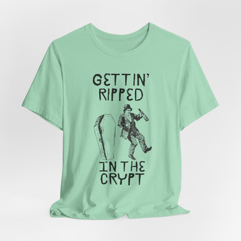 Gettin’ Ripped In The Crypt Halloween Tshirt
