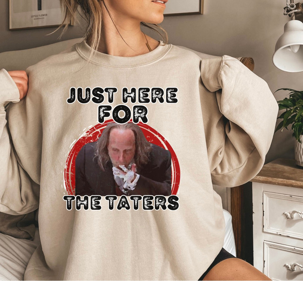 Just Here For The Taters Thanksgiving Sweatshirt