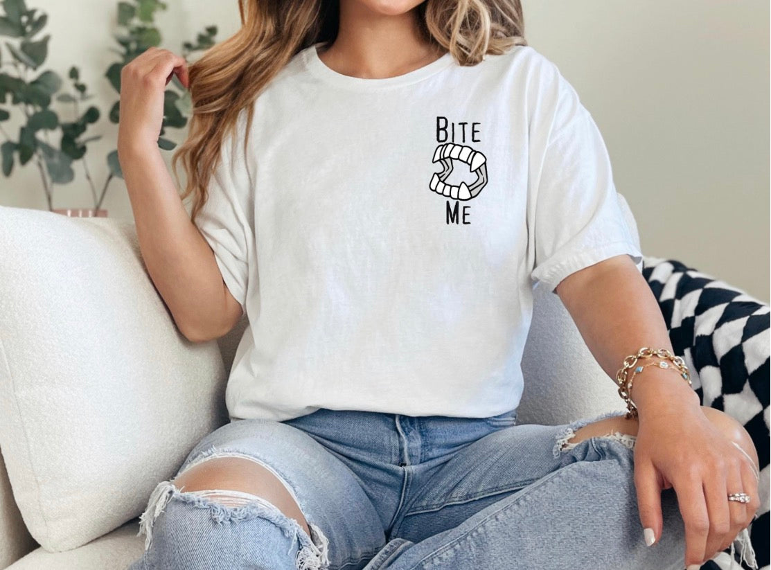 Bite Me Halloween Shirt