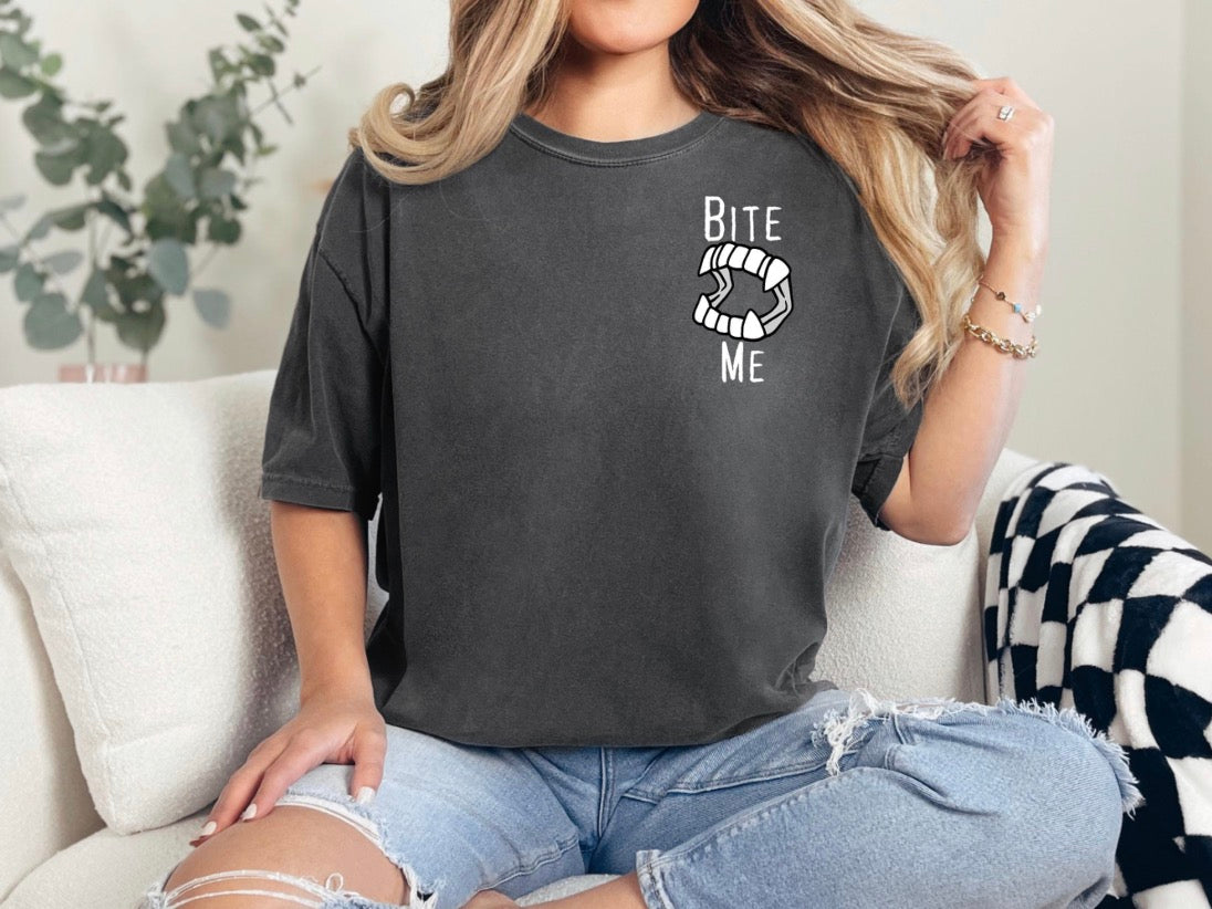Bite Me Halloween Shirt