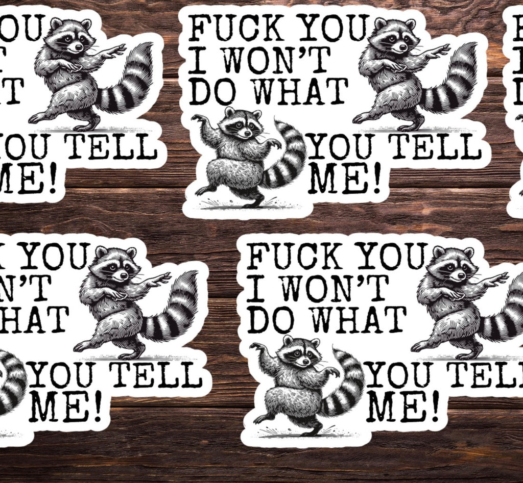 Rage Vinyl Sticker