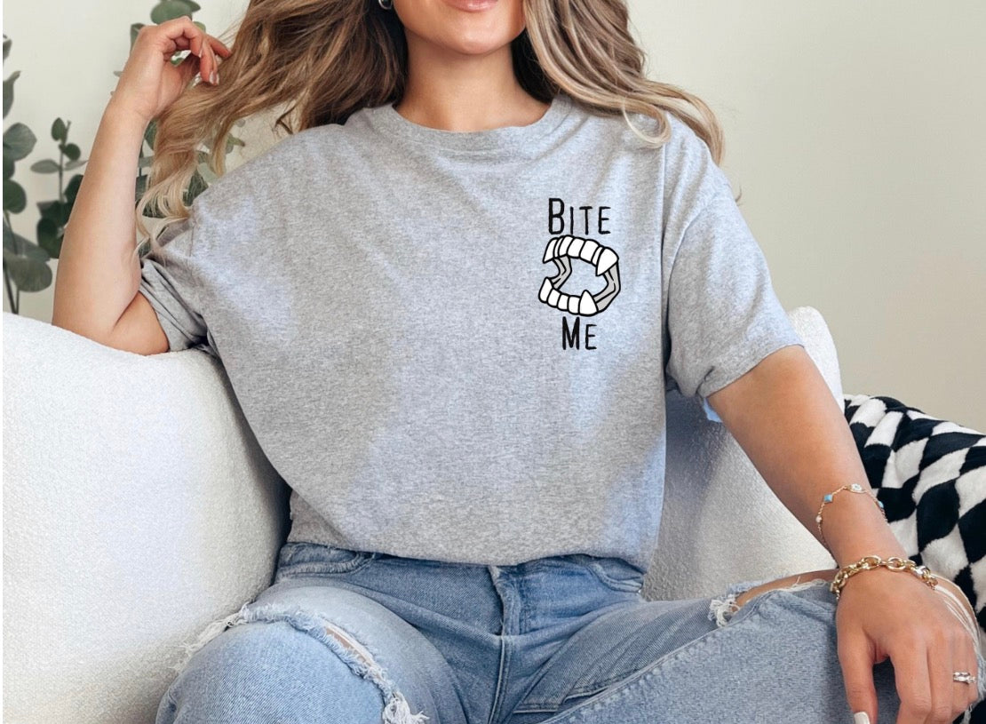 Bite Me Halloween Shirt