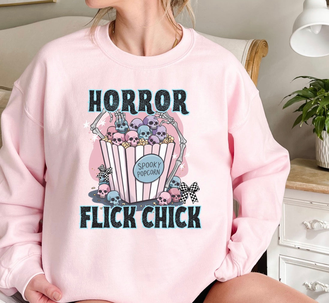 Horror Flick Chick Sweatshirt