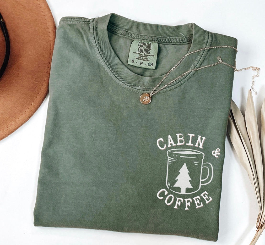 Cabin And Coffee Tshirt
