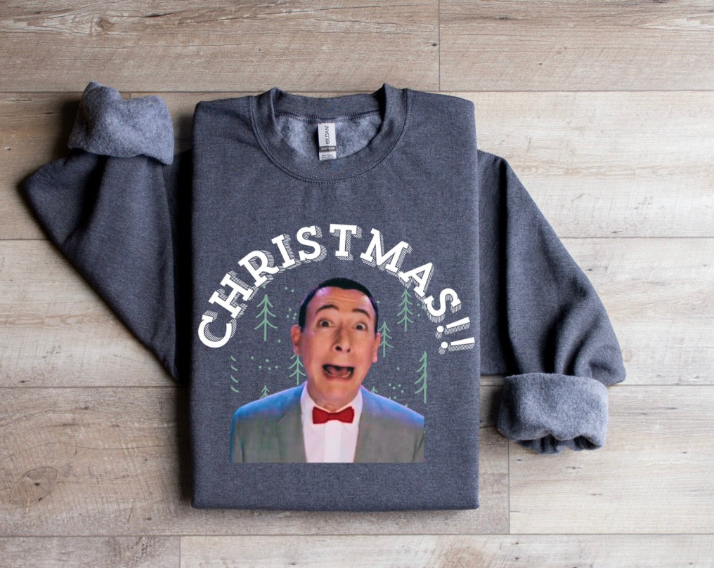 PeeWee Christmas Sweatshirt