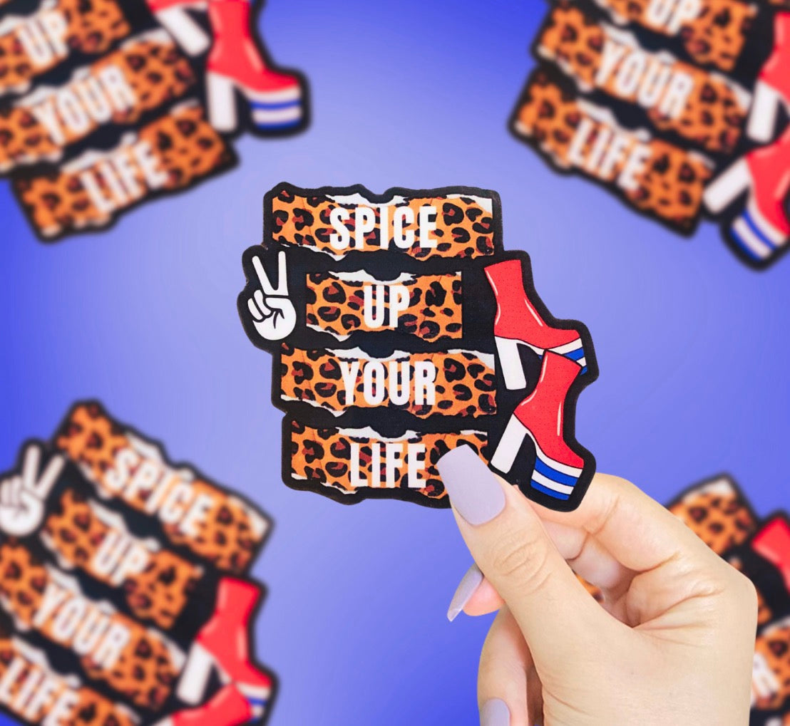 Spice Up Your Life Vinyl Sticker