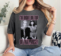 Im Right On Top Of That Rose Shirt