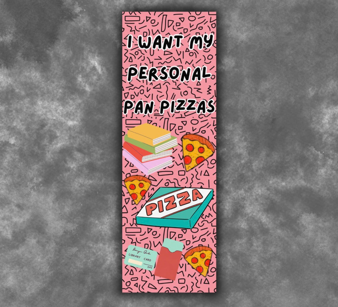 Pan Pizzas Bookmark