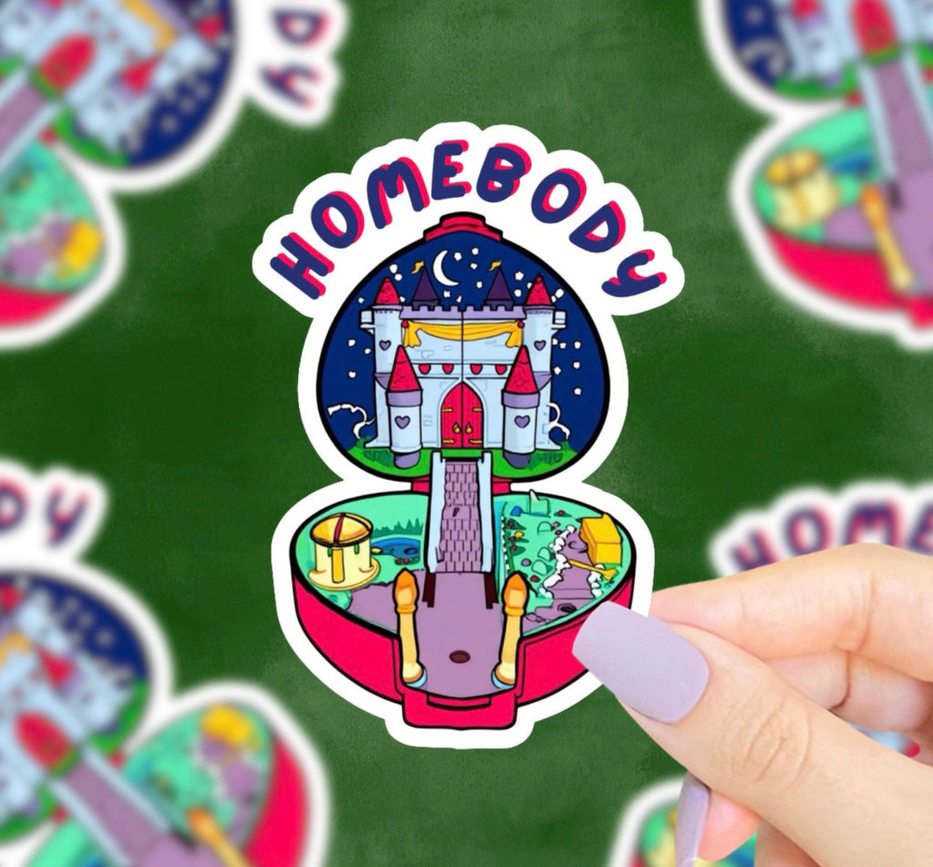 Homebody Vinyl Sticker