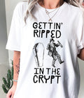 Gettin’ Ripped In The Crypt Halloween Tshirt