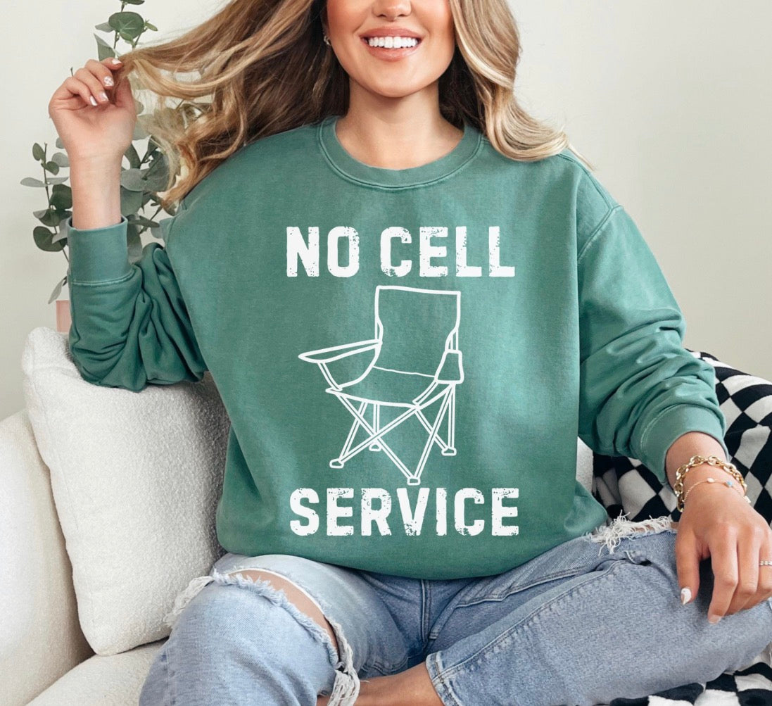 No Cell Service Sweatshirt