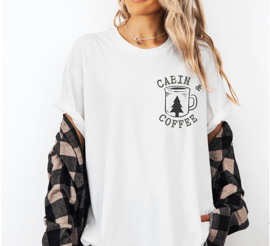 Cabin And Coffee Tshirt