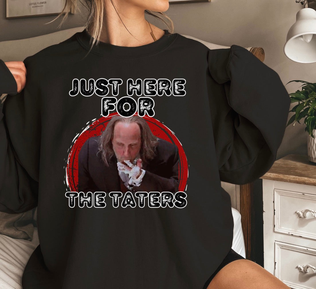 Just Here For The Taters Thanksgiving Sweatshirt