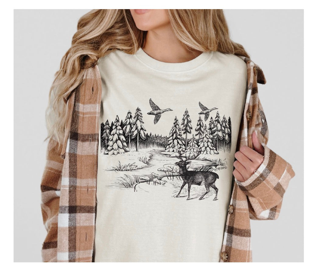 Outdoor Wildlife Tshirt