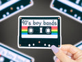 90s Boy Bands Vinyl Sticker