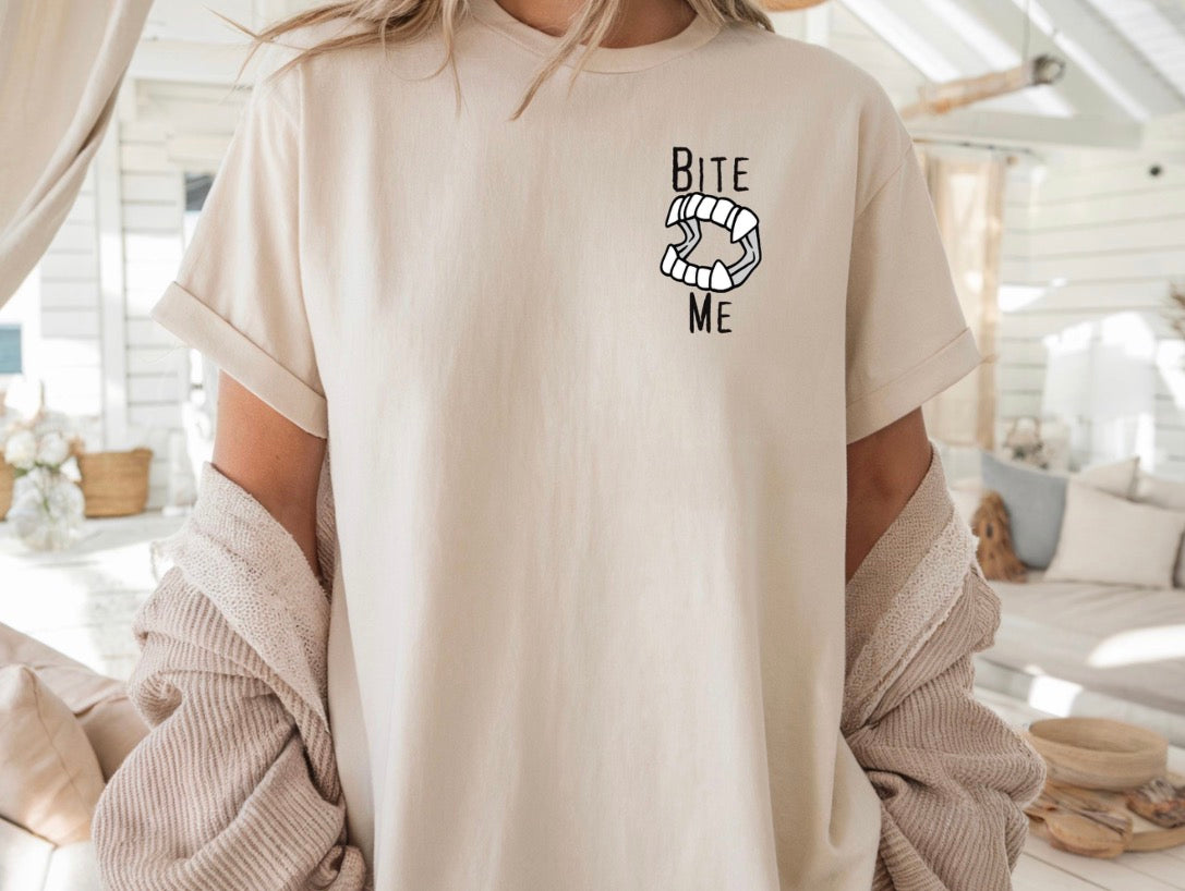 Bite Me Halloween Shirt