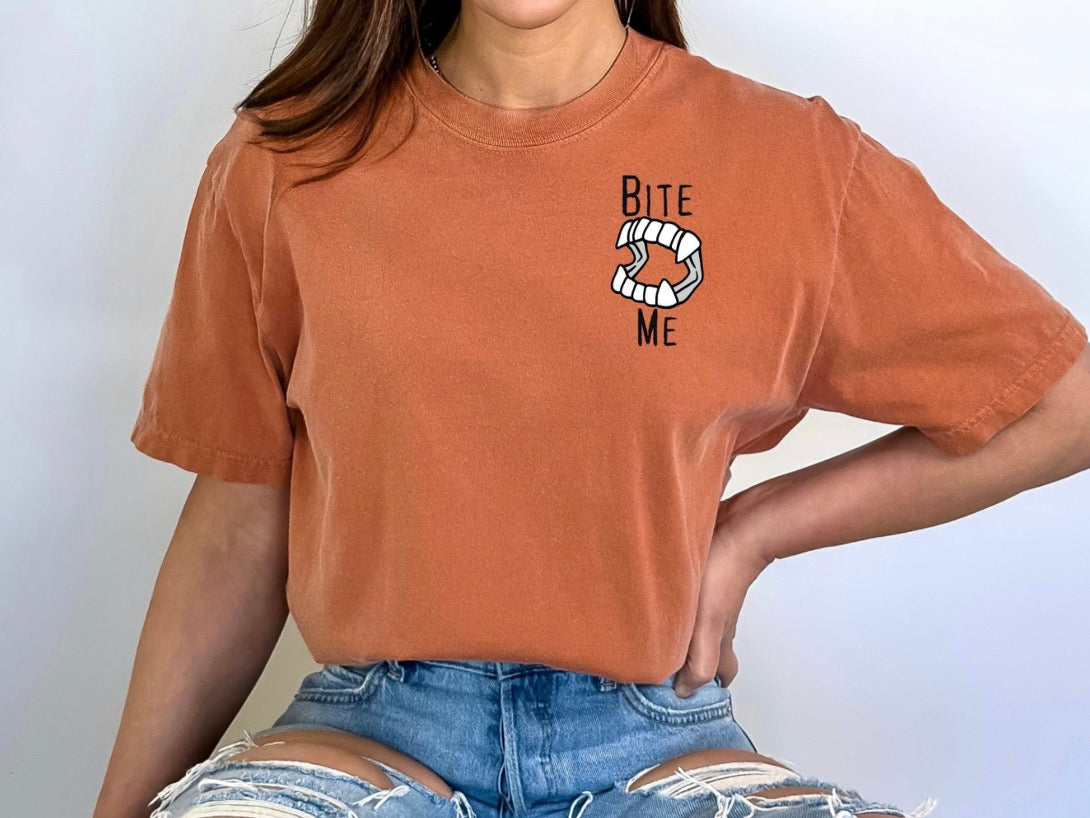 Bite Me Halloween Shirt