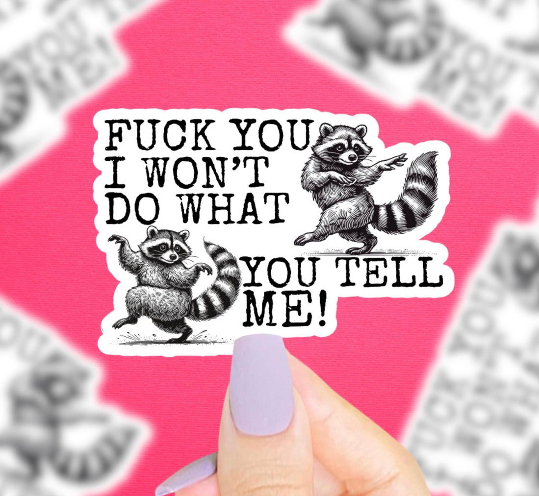 Rage Vinyl Sticker