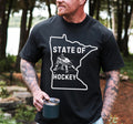 Minnesota State Of Hockey Tshirt