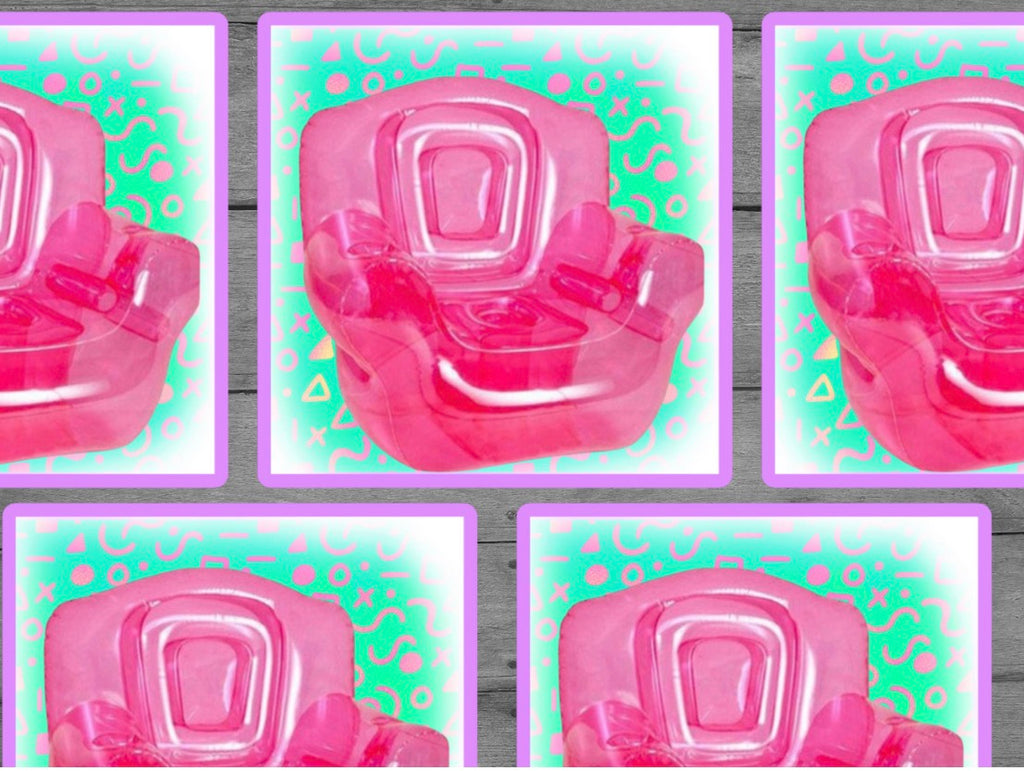 90s Chair Vinyl Sticker