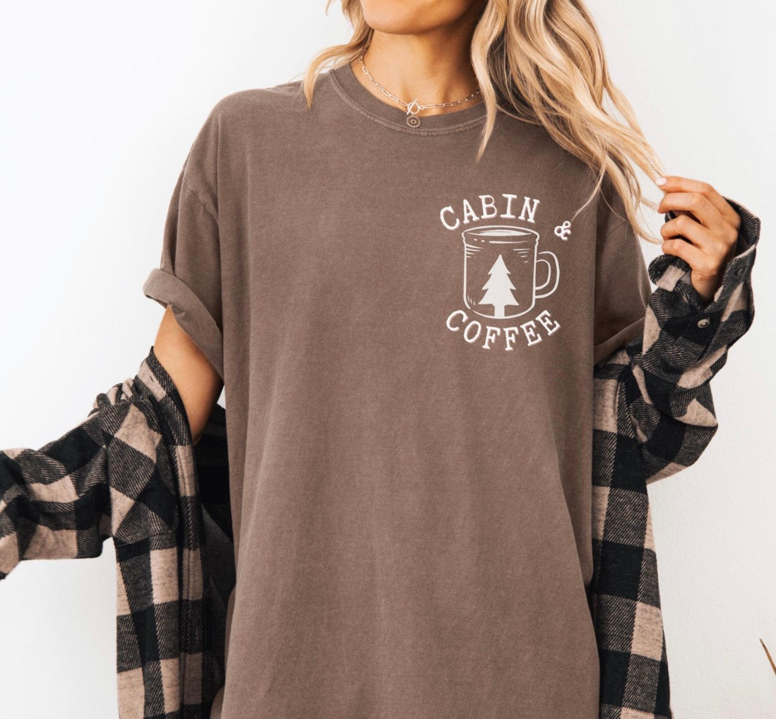 Cabin And Coffee Tshirt