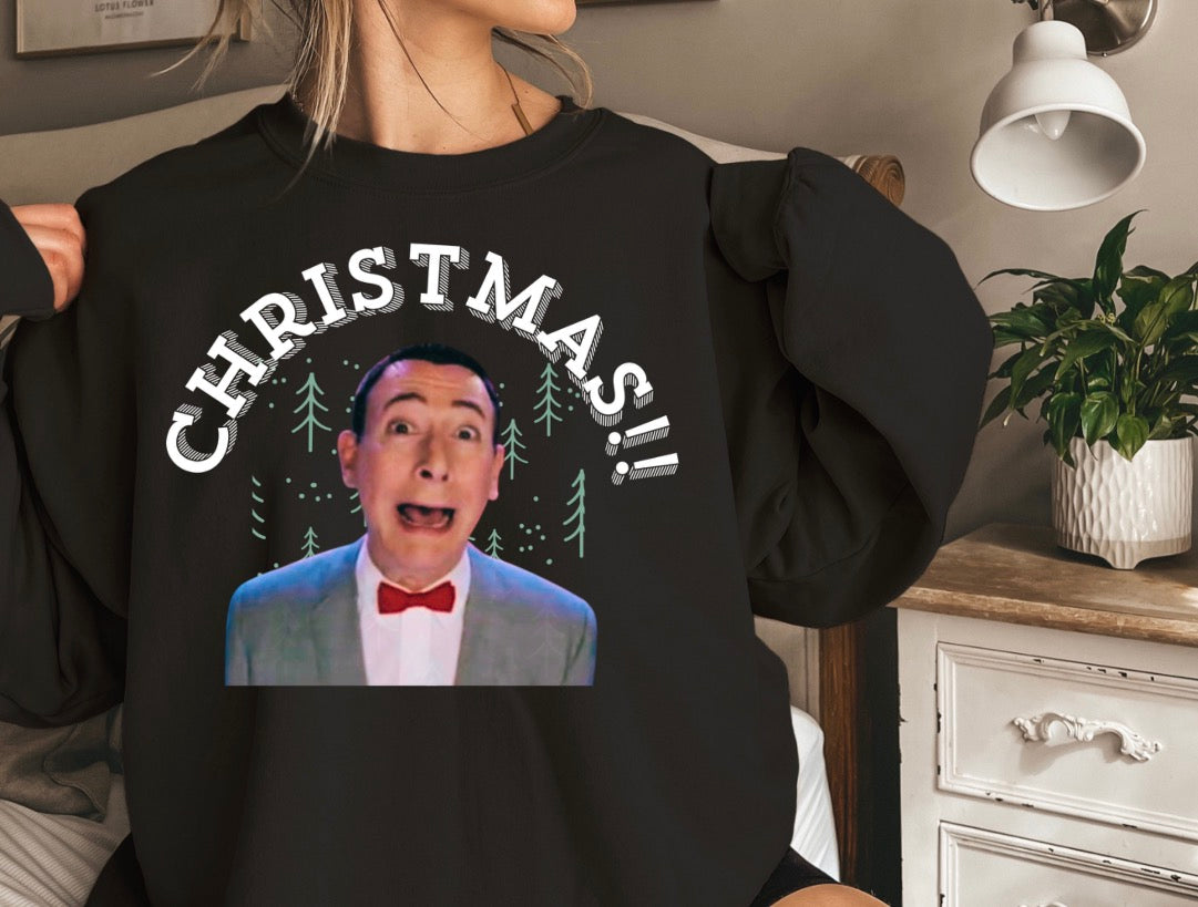 PeeWee Christmas Sweatshirt
