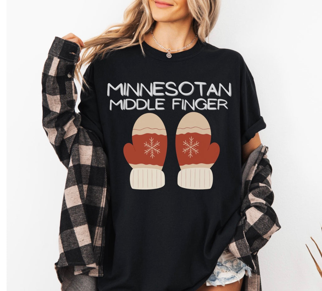 Minnesotan Middle Finger Shirt