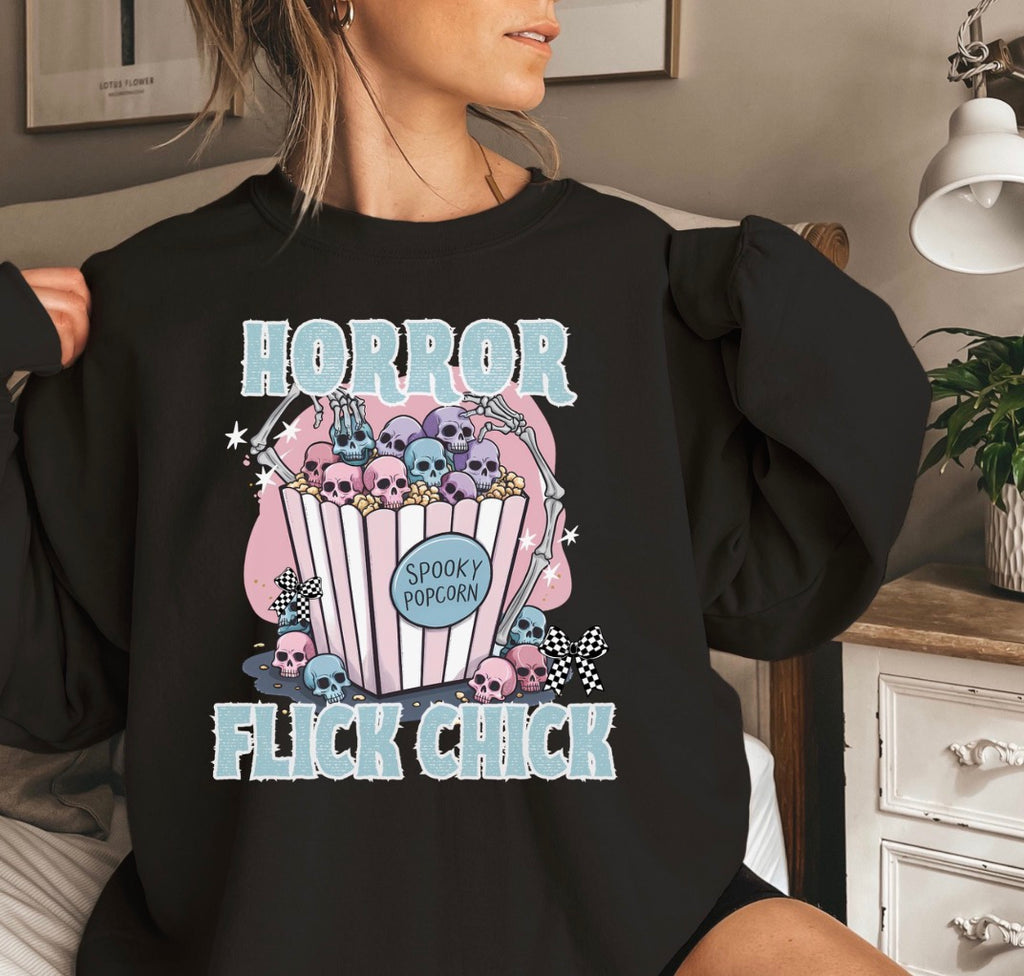Horror Flick Chick Sweatshirt