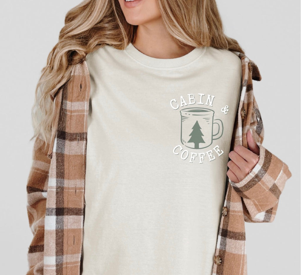 Cabin And Coffee Tshirt