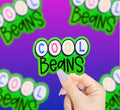 Cool Beans Vinyl Sticker