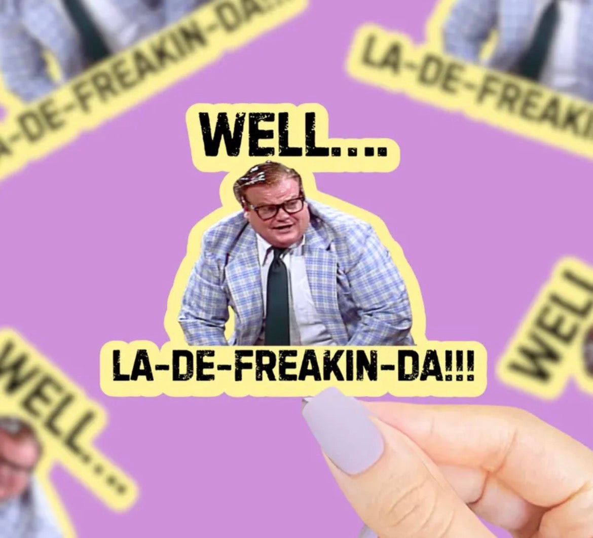 Matt Foley Vinyl Sticker