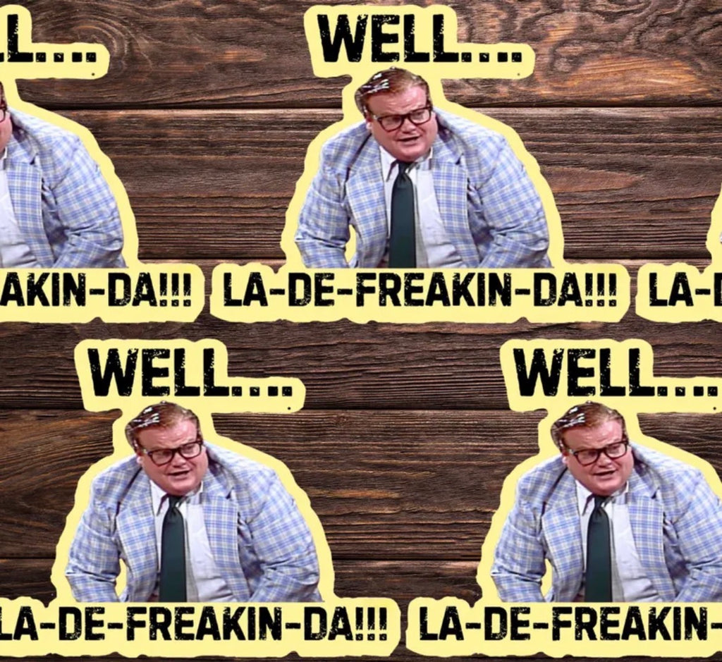 Matt Foley Vinyl Sticker