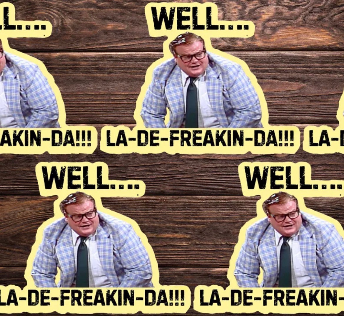 Matt Foley Vinyl Sticker