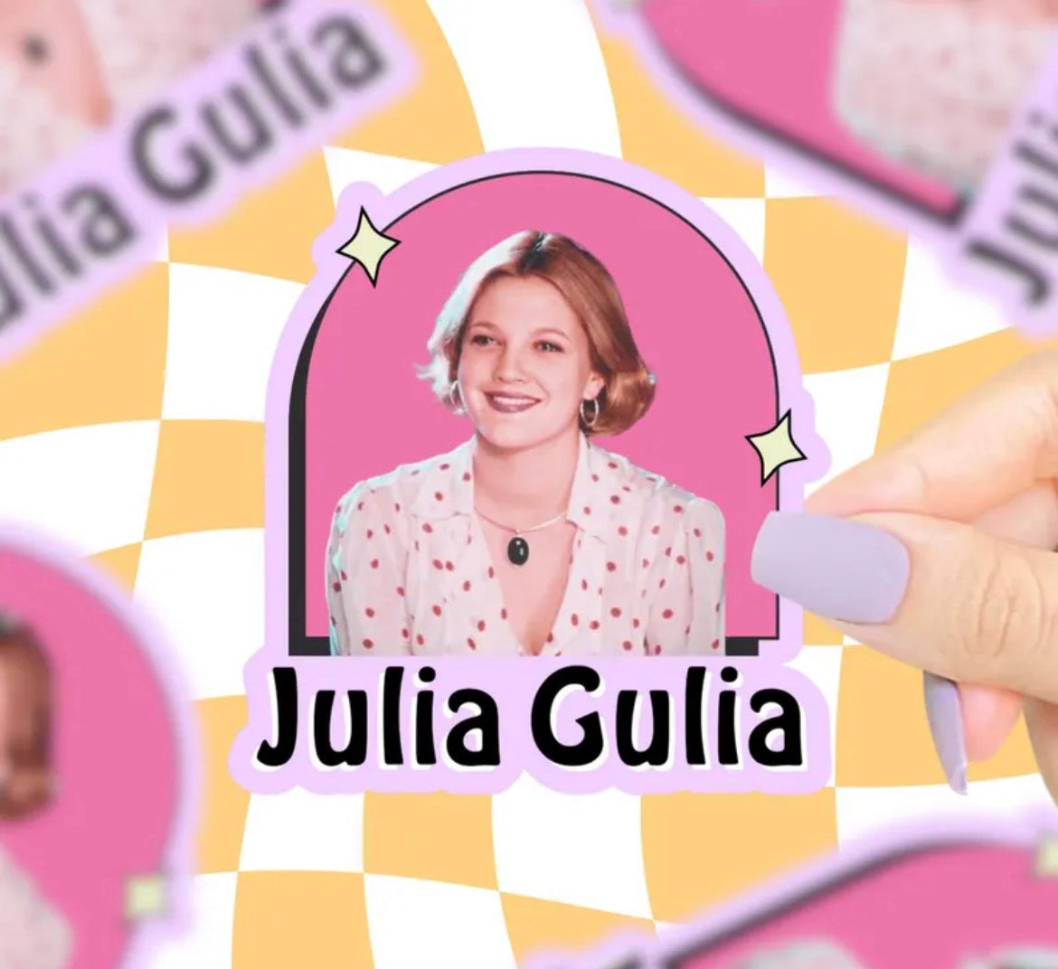 Julia Gulia Vinyl Sticker