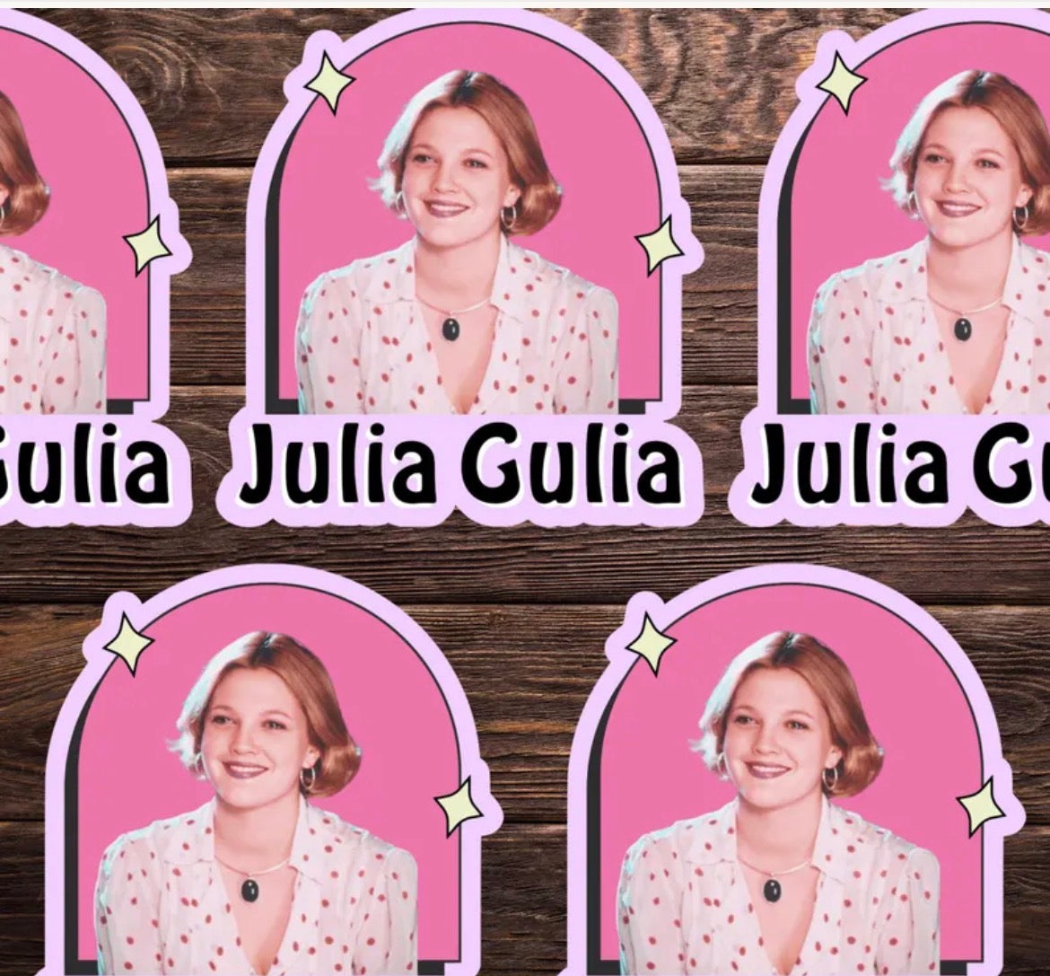 Julia Gulia Vinyl Sticker