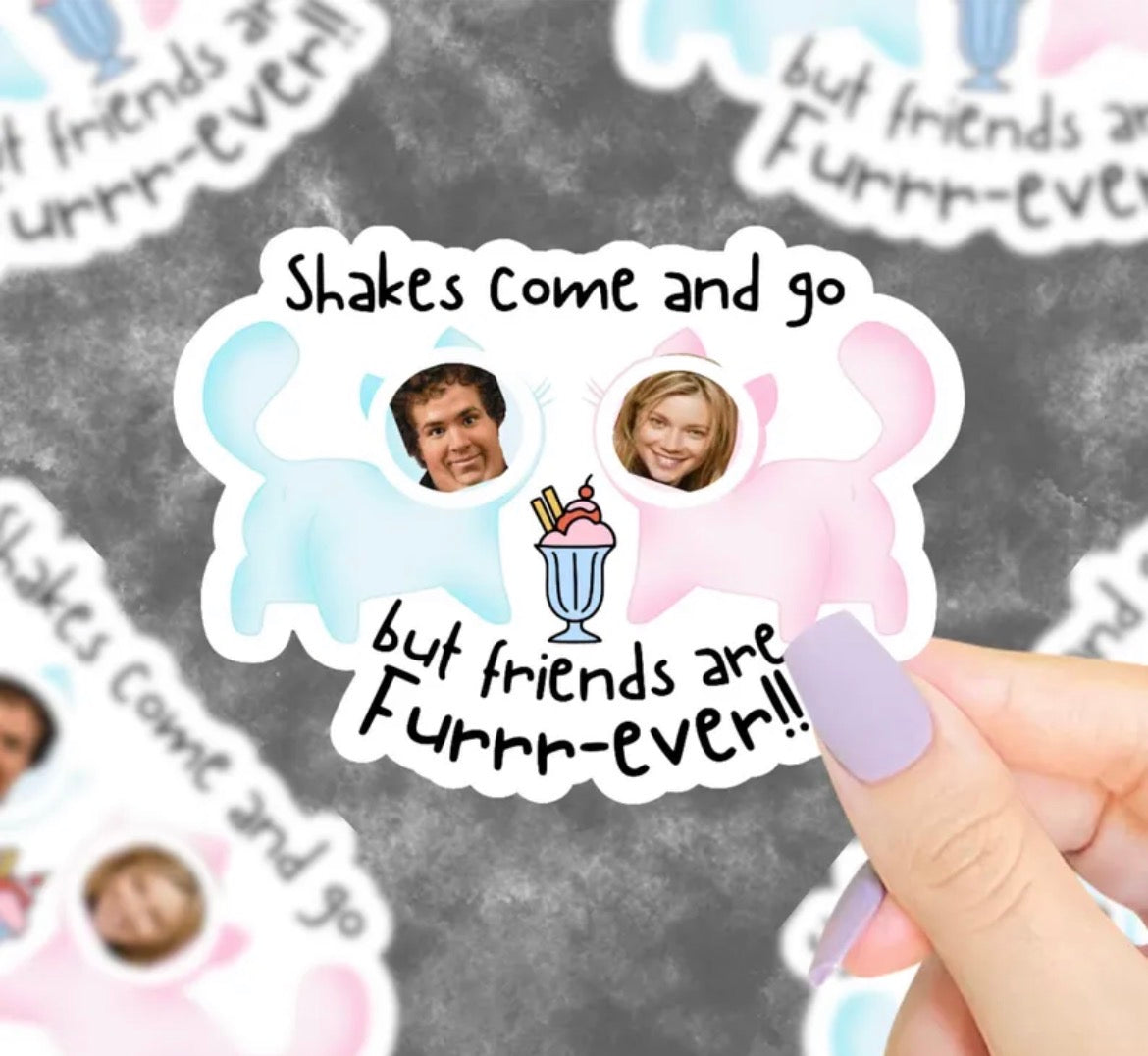 Just Friends Vinyl Sticker