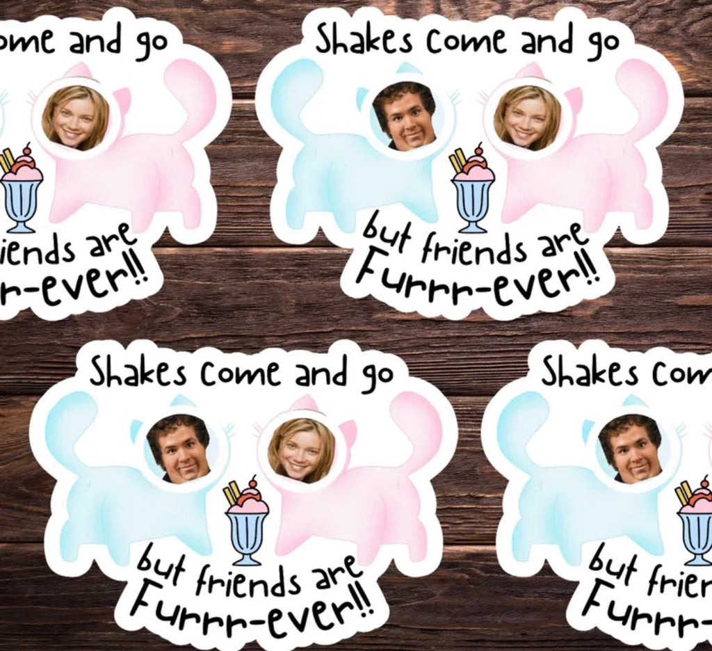 Just Friends Vinyl Sticker