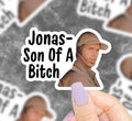 Jonas Son Of A Bitch Vinyl Sticker