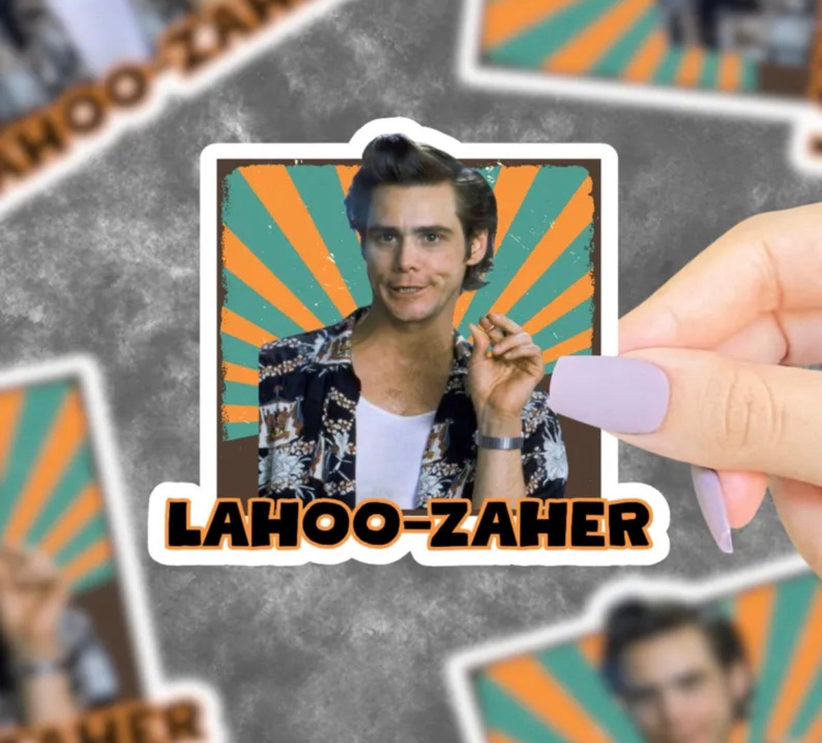 Lahoo-zaher Vinyl Sticker