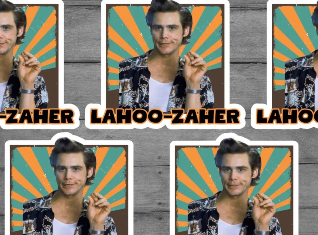 Lahoo-zaher Vinyl Sticker