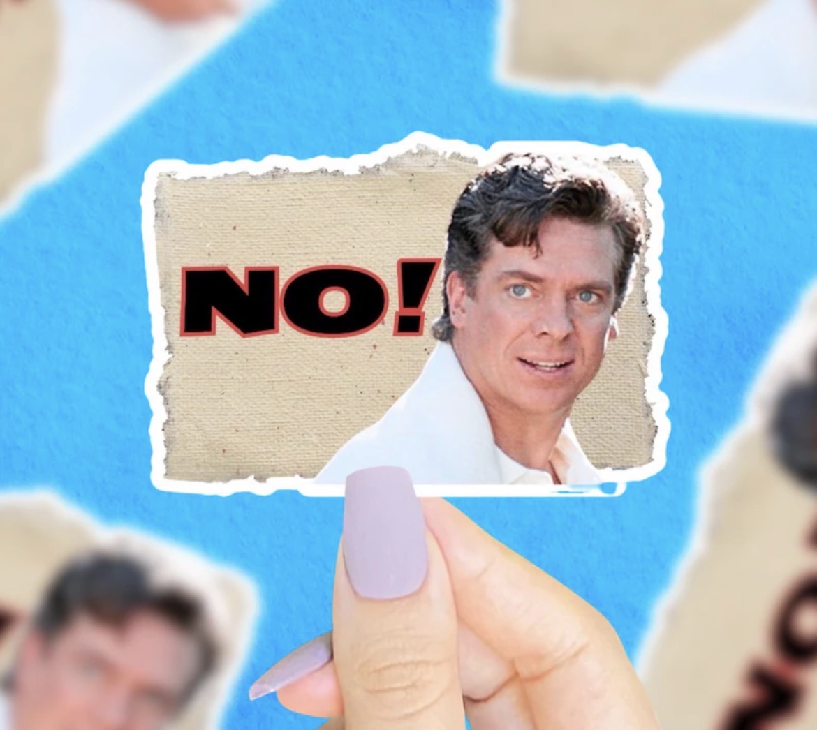 Shooter McGavin Vinyl Sticker