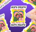 Death Breath Drop Dead Fred Vinyl Sticker