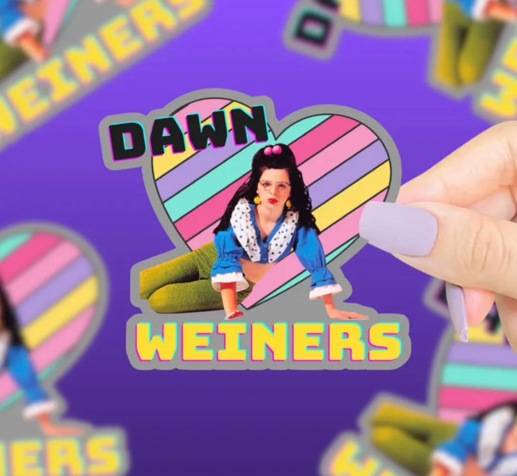 Dawn Weiners Vinyl Sticker