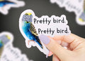Pretty Bird Vinyl Sticker