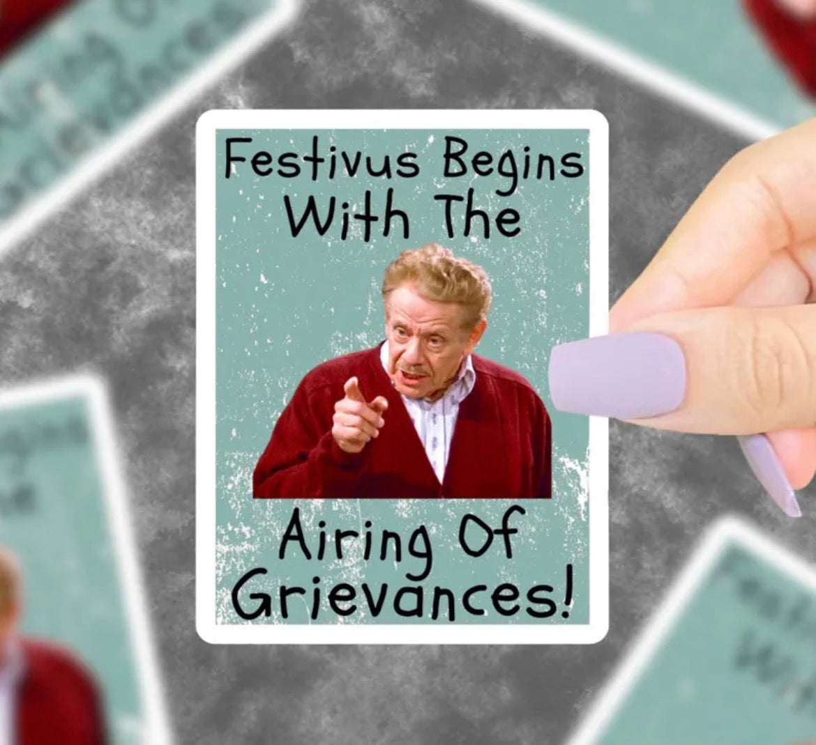 Festivus Vinyl Sticker