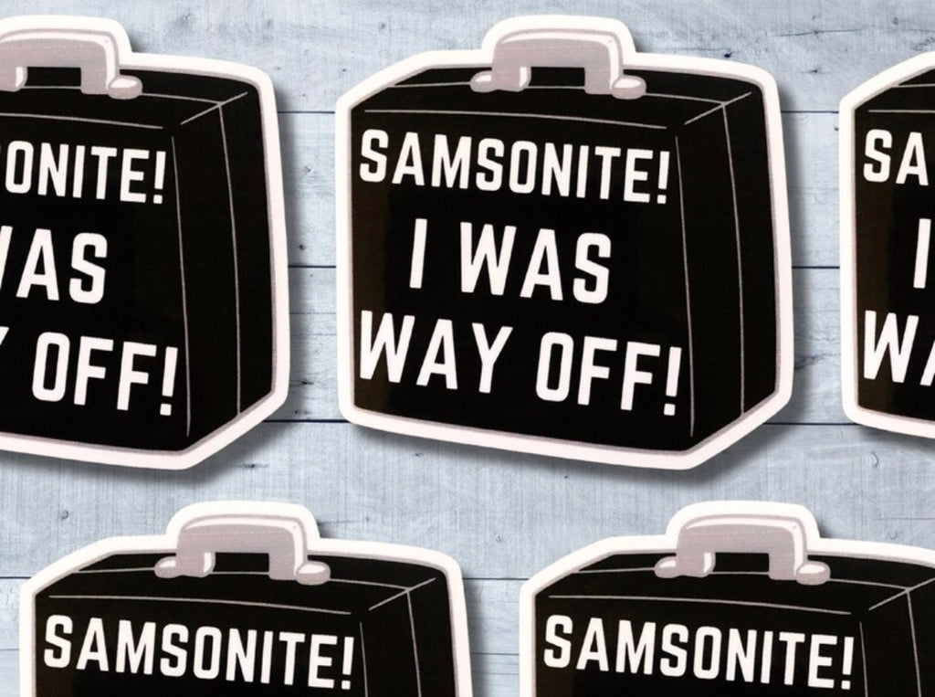 Samsonite Vinyl Sticker